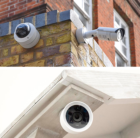 Outdoor CCTV installation abudhabi UAE- Webnetech